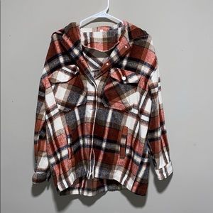 fleece flannel jacket